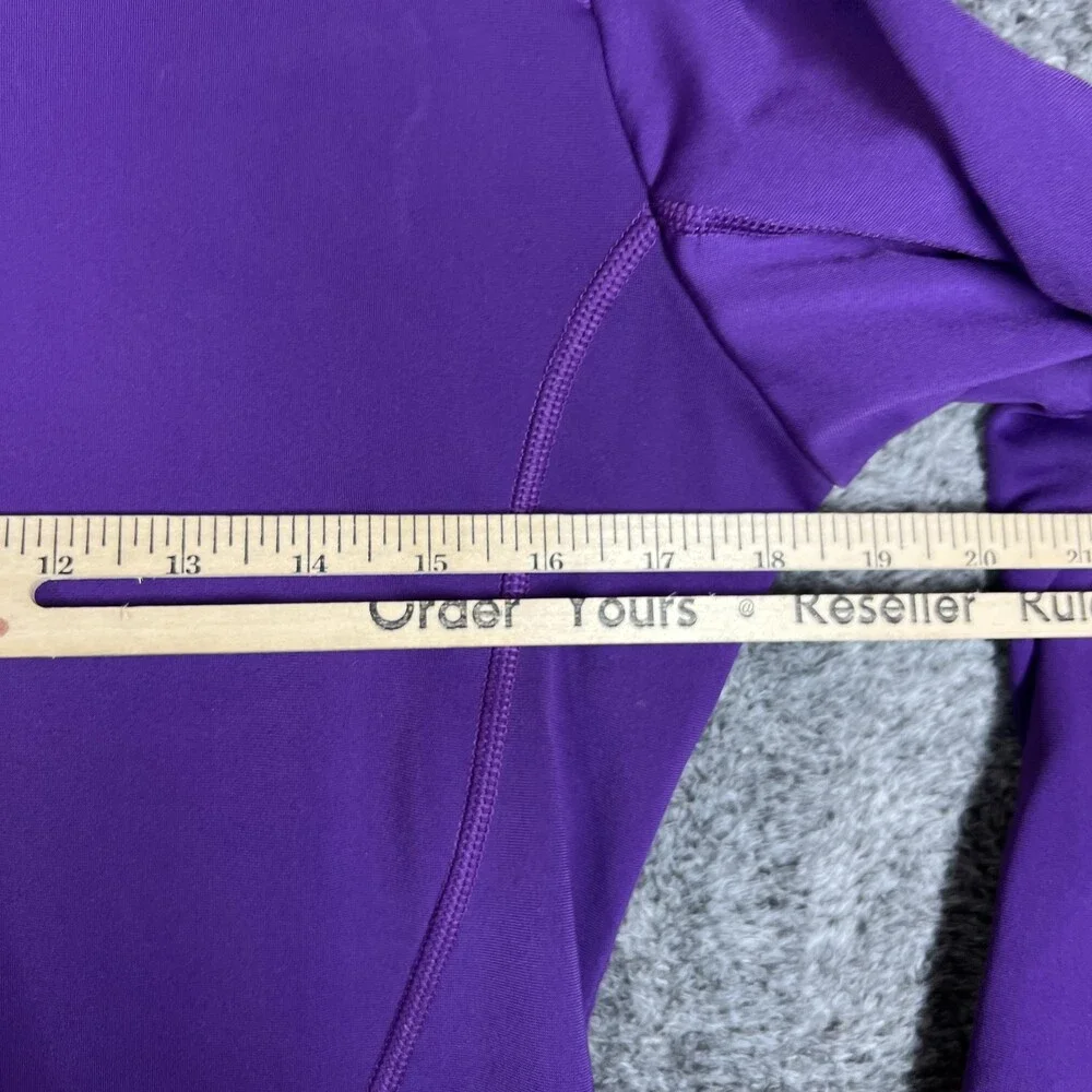 Sugoi Pullover Womens Medium Purple Midzero 1/4 Zip Thermal Cycling Fleece Top